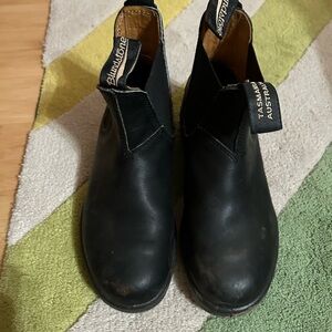 Blundstone Black Leather Ankle Boots